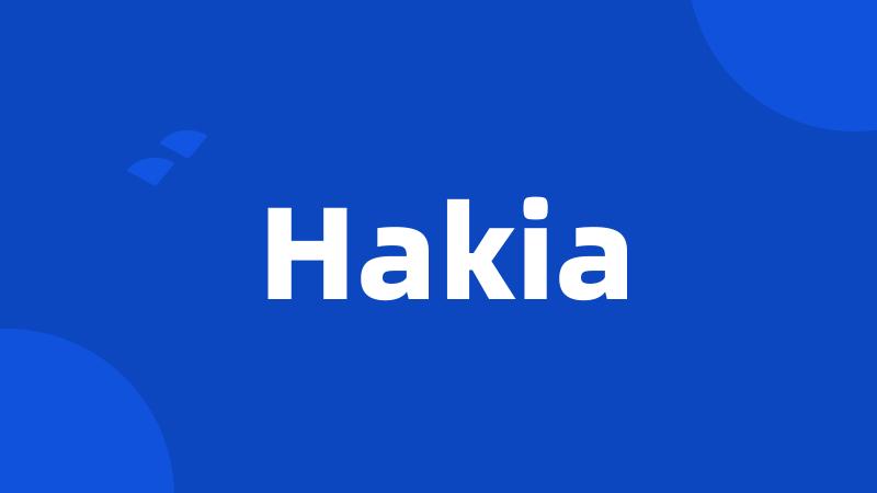 Hakia