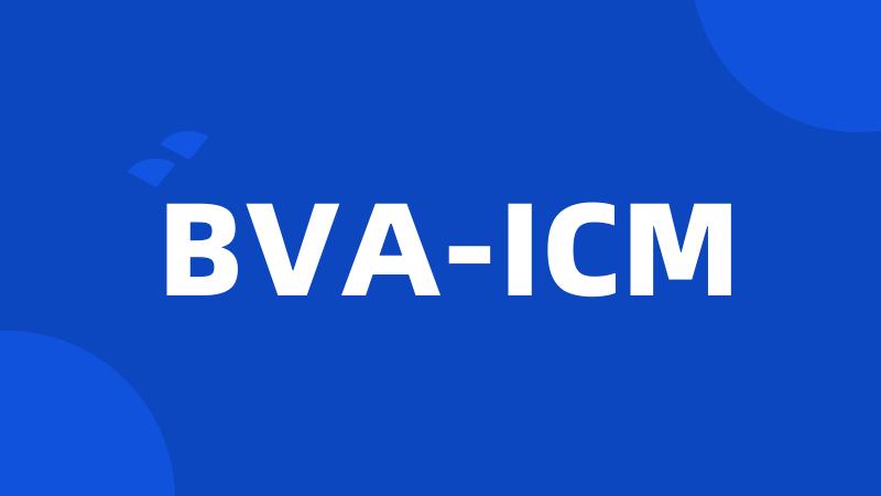 BVA-ICM