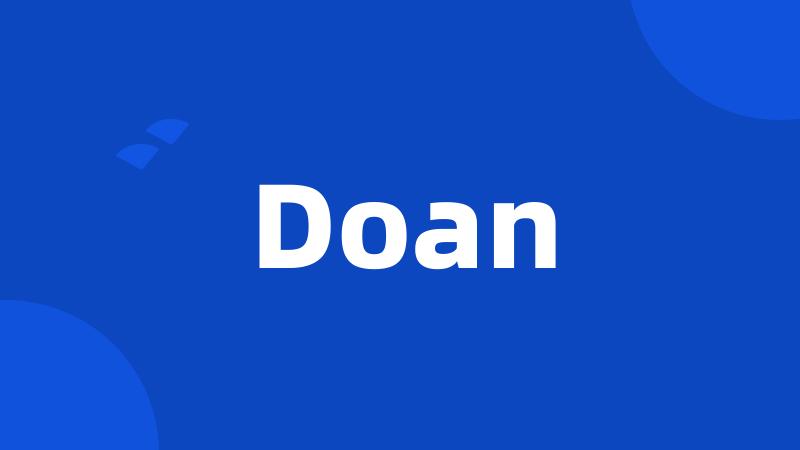 Doan