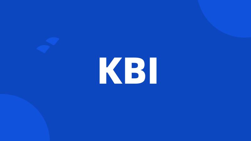 KBI