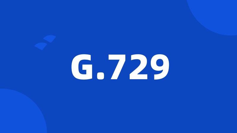 G.729