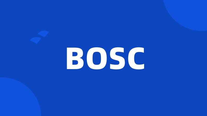 BOSC