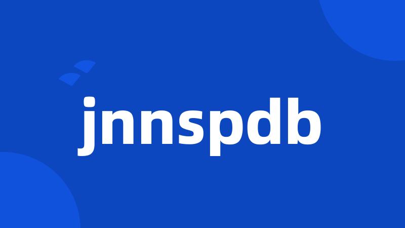 jnnspdb