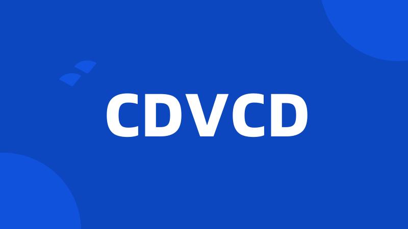 CDVCD