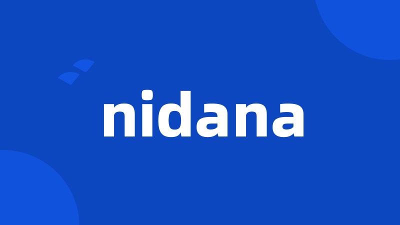 nidana