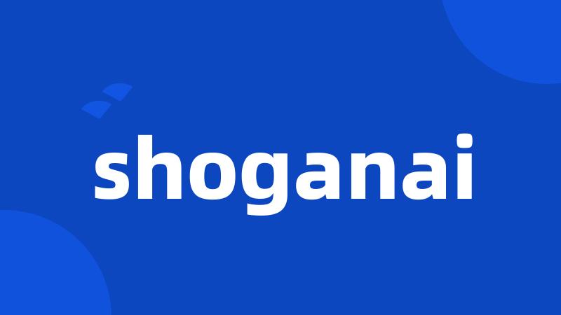 shoganai