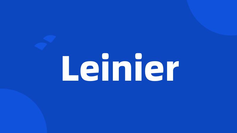 Leinier