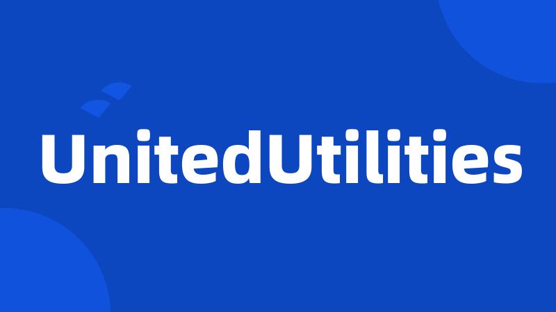 UnitedUtilities