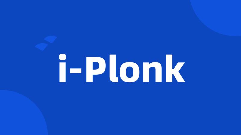 i-Plonk