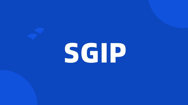 SGIP