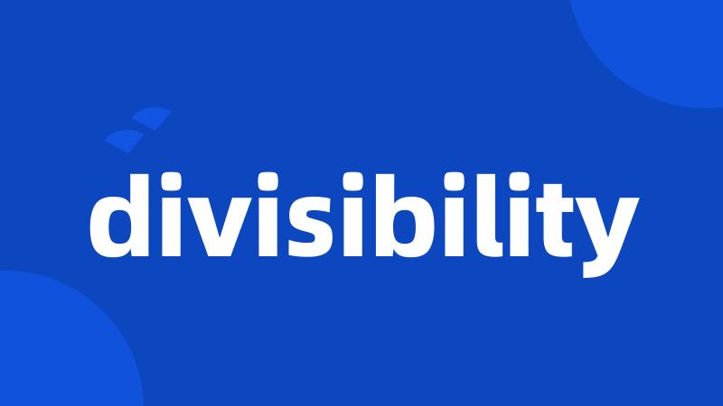 divisibility