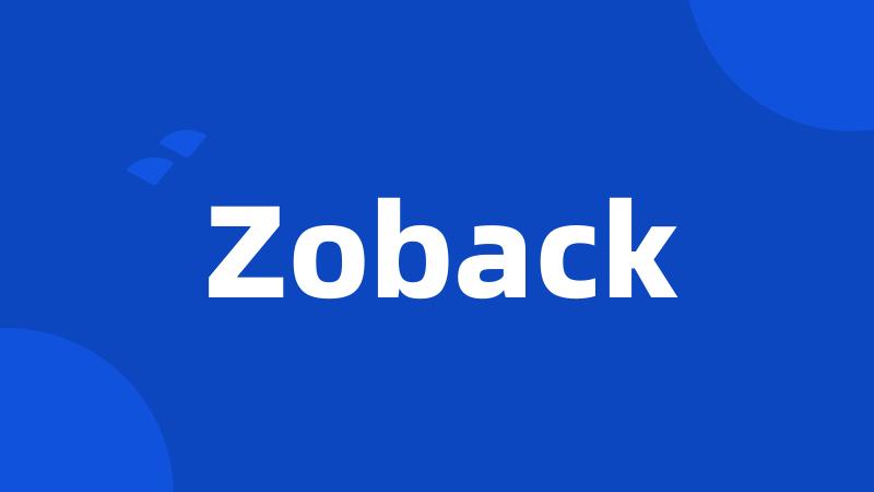 Zoback