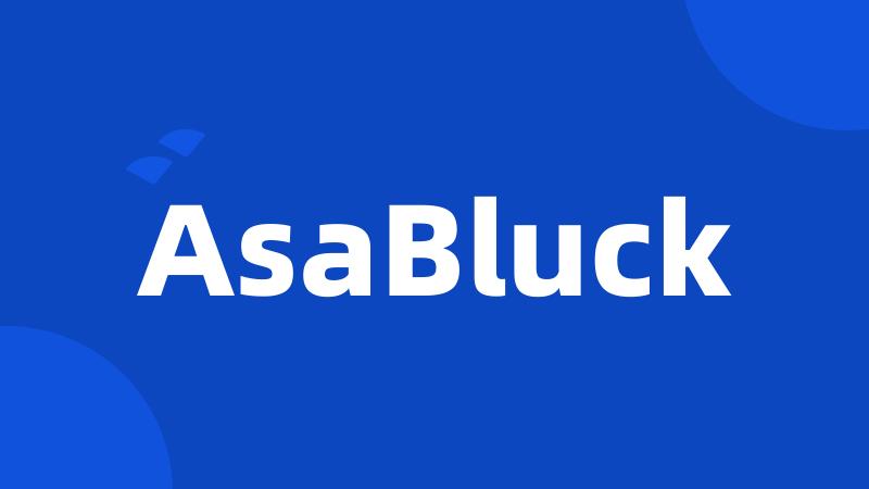 AsaBluck