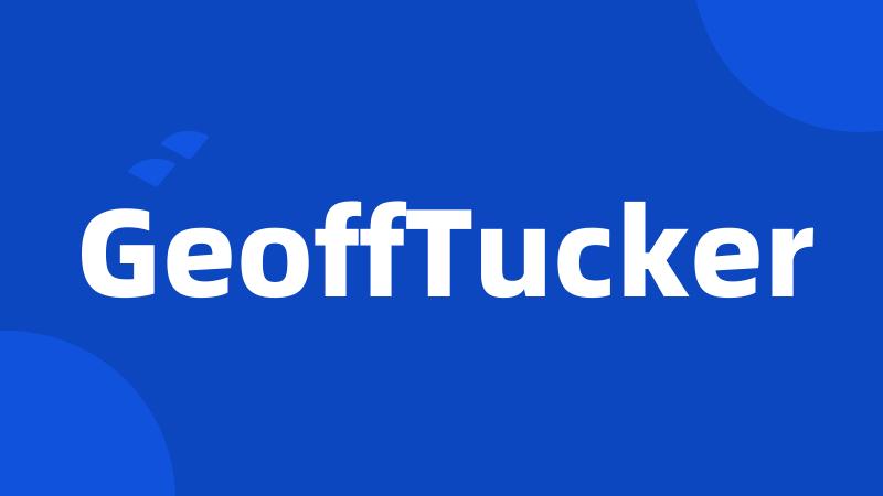 GeoffTucker