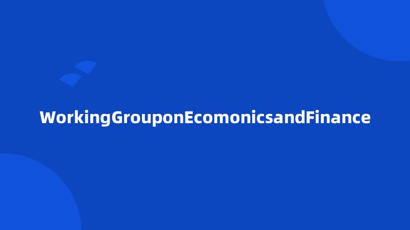 WorkingGrouponEcomonicsandFinance