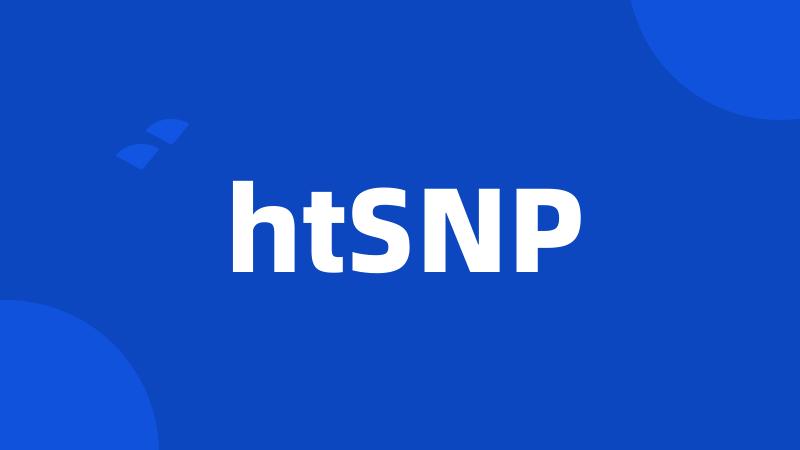 htSNP