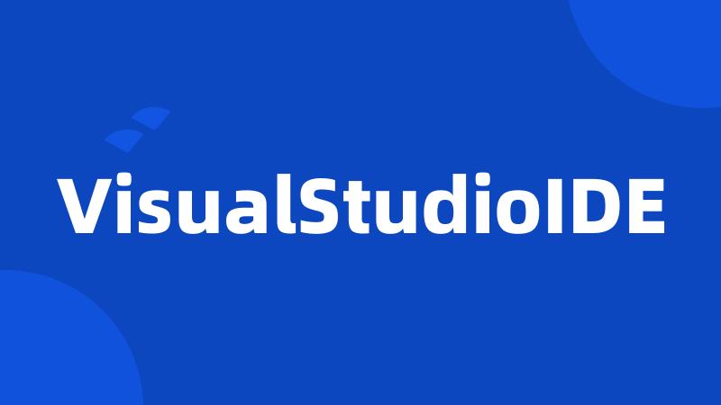 VisualStudioIDE