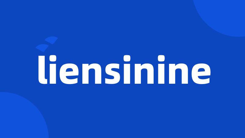 liensinine