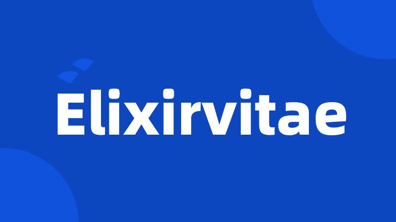 Elixirvitae