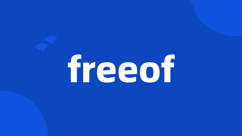 freeof