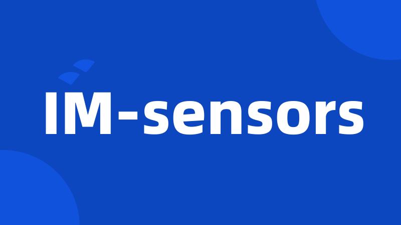 IM-sensors