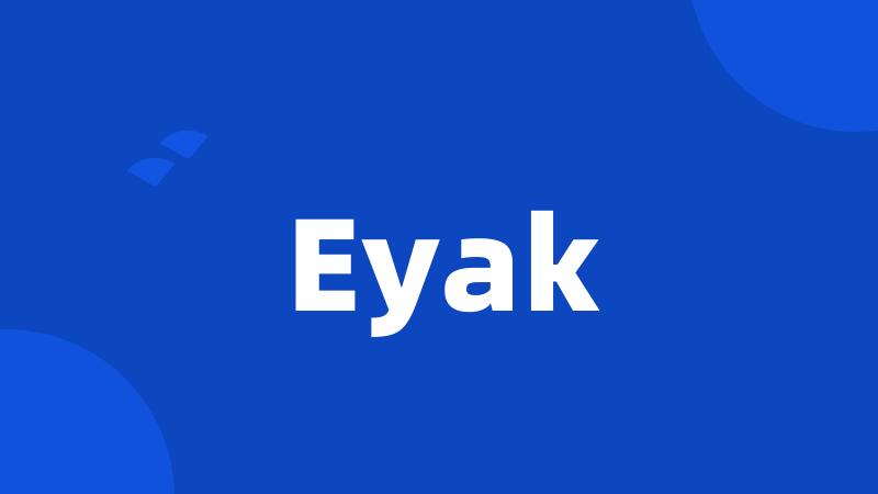 Eyak