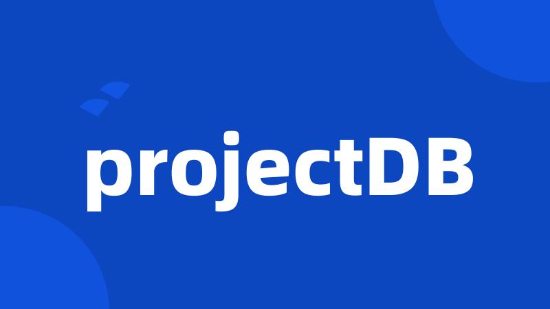 projectDB