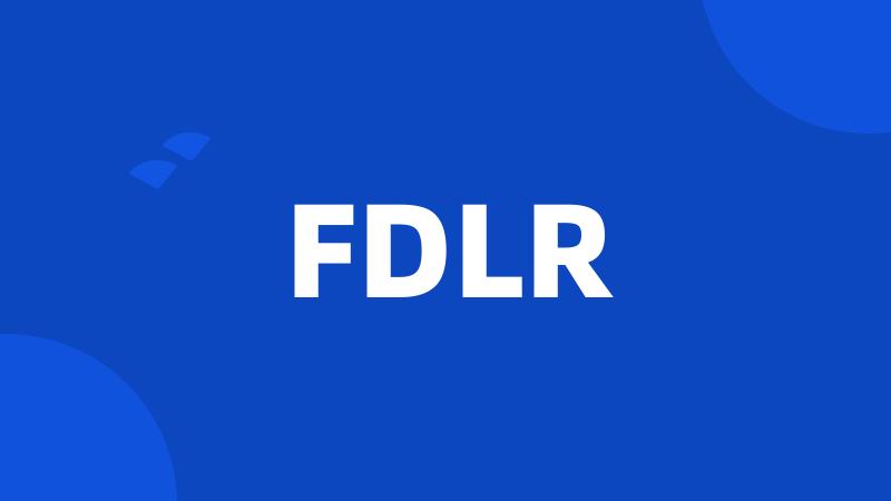 FDLR