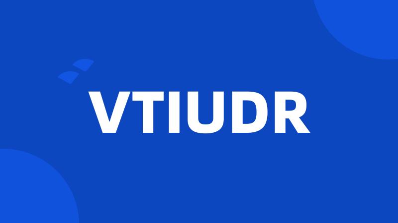 VTIUDR