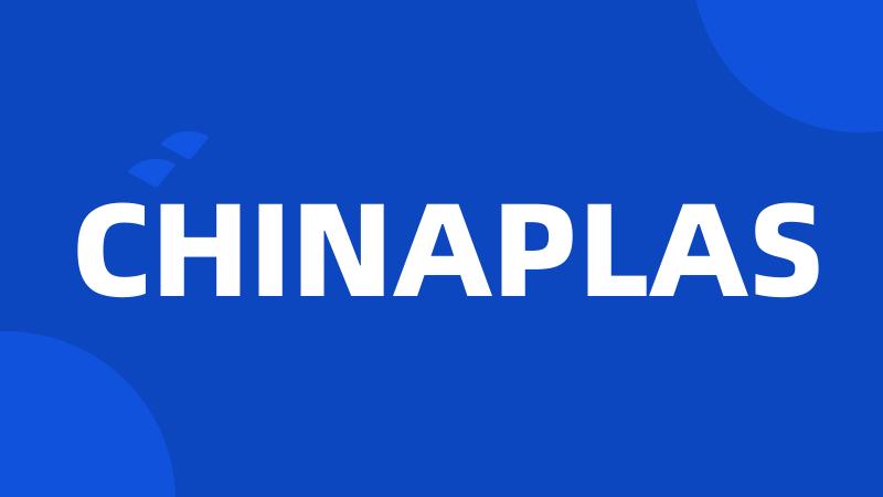 CHINAPLAS