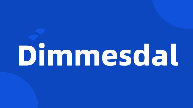 Dimmesdal