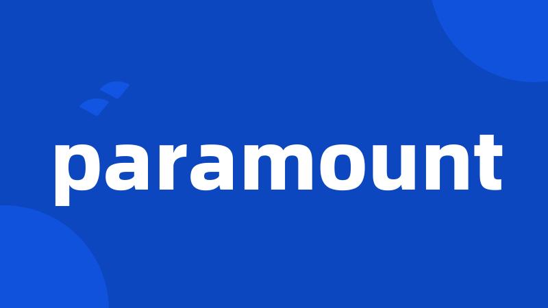 paramount