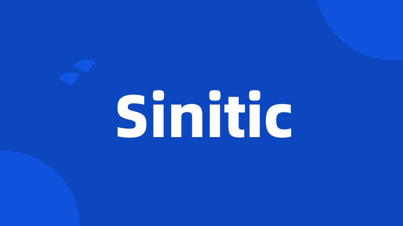 Sinitic