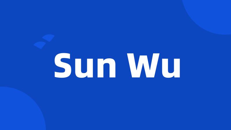 Sun Wu