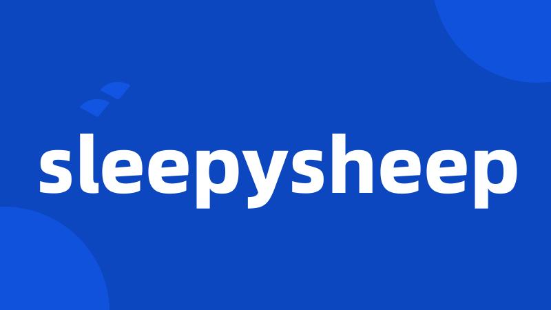 sleepysheep