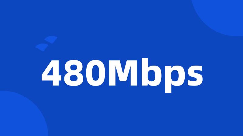 480Mbps