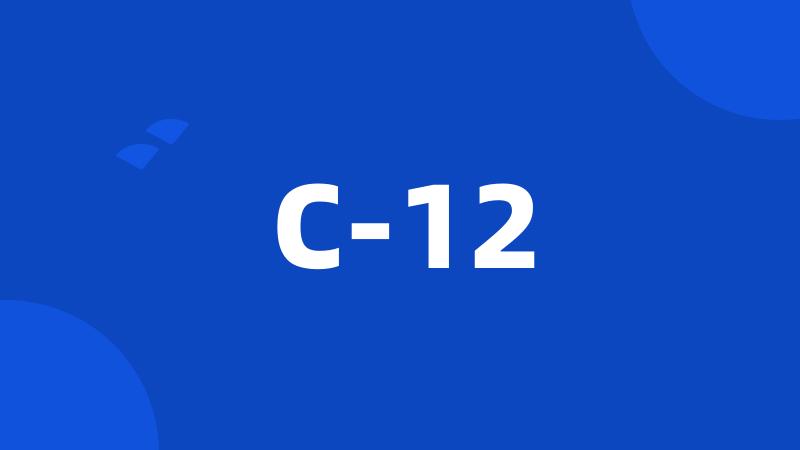 C-12