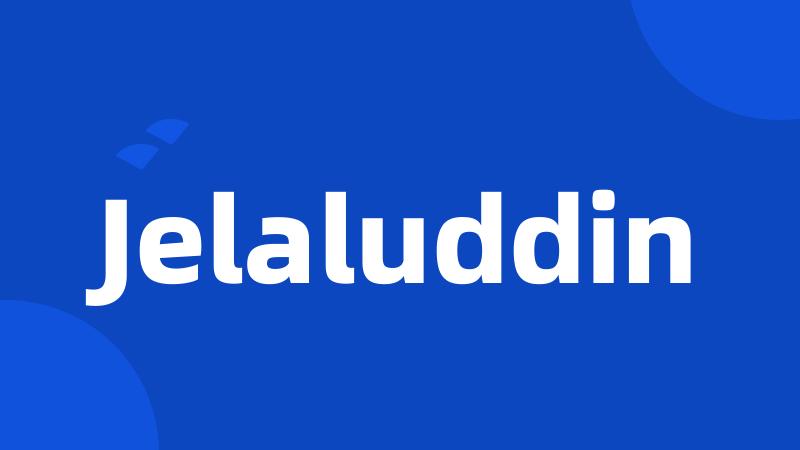 Jelaluddin