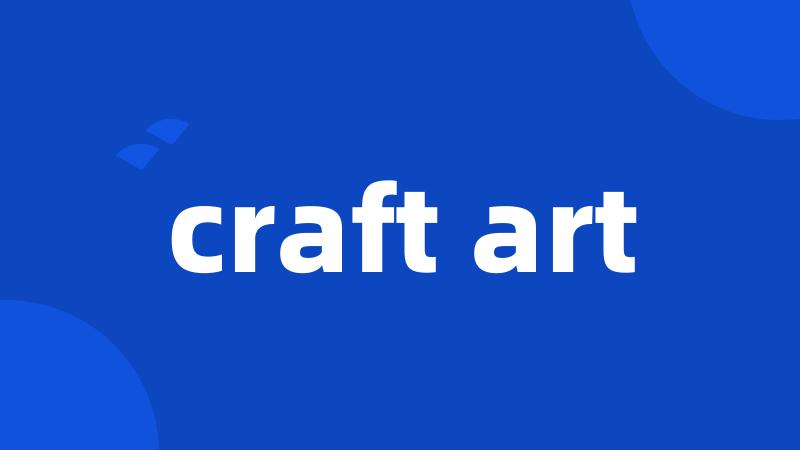 craft art