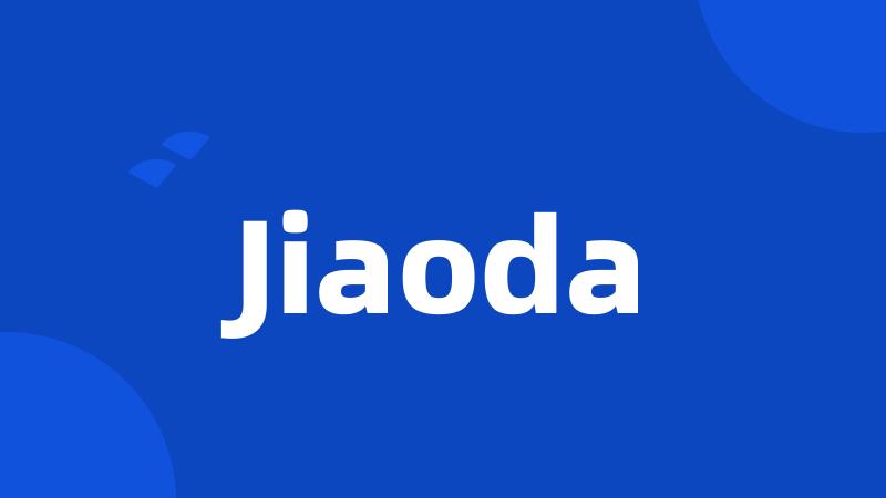 Jiaoda