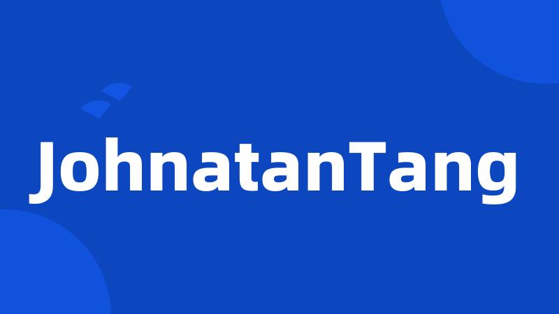 JohnatanTang