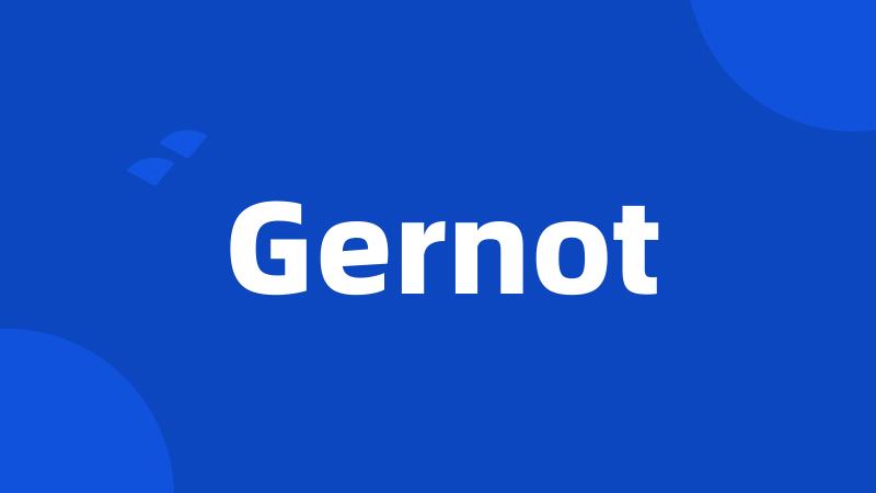 Gernot