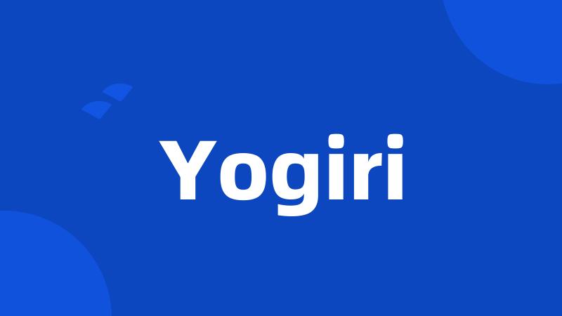 Yogiri