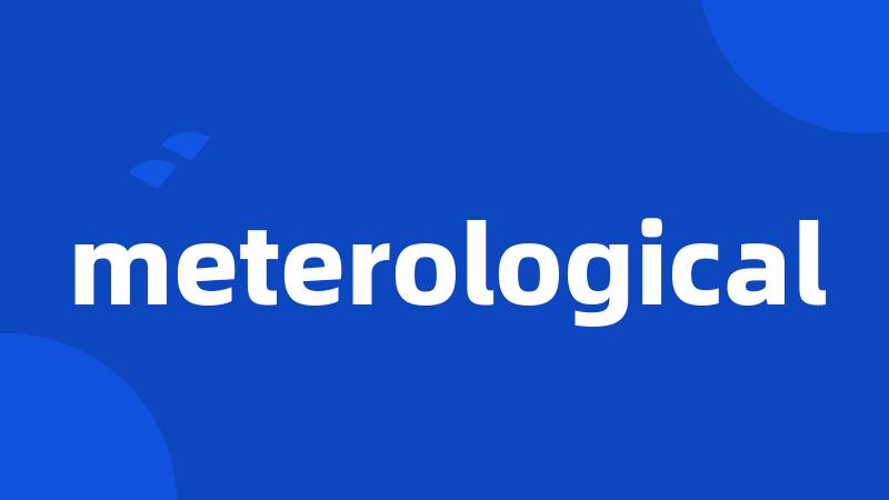 meterological