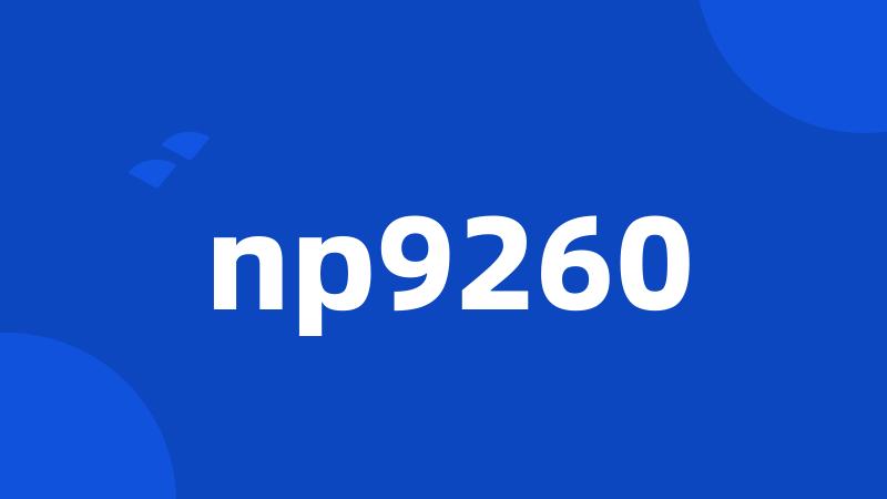 np9260