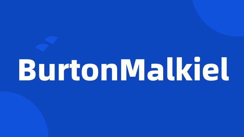 BurtonMalkiel