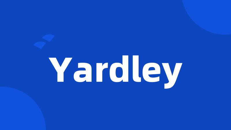 Yardley