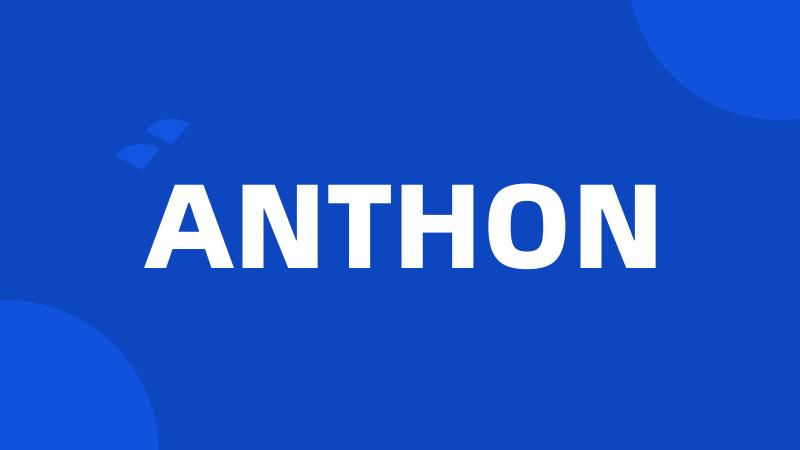 ANTHON