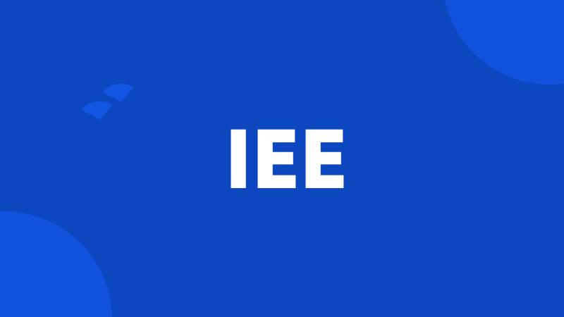 IEE