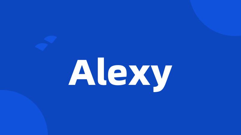 Alexy